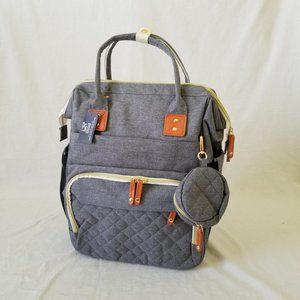 NWT! Childlike Behavior Backpack w/Anti-Theft, Pacifier Pouch, & Stroller Straps